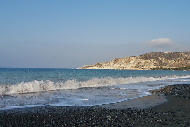 Early morning at Pissouri beach