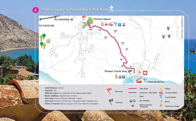 Pissouri pink trail